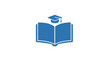 © Ahmad - Graduation Cap on Open Book Icon.