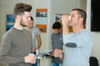 © auremar - business colleague having coffee break in the office