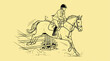 © Hayijnum - Horse Jumping Over Obstacle.