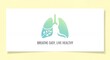 © Anggi - Healthy lungs breathing easy concept.