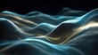 © uu - Abstract wavy lines with transparent bg