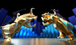 © yongheng19962008 - Financial competition between bull and bear markets
