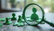 © BirD - Conceptual Search for Talent and Recruitment with Green Person Icons