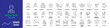 © Bee - medicare icon collection set. vector line icon for medical need.  vector illustration including doctor, nurse, hospital, health, care, patient, bed,  mask, prescription etc