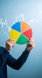 © REGIA - Business analysis and data visualization a hand interacting with a pie chart