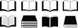 ©  Art - Open Book Icon Set Vector Illustration for Education and Reading Concept