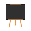 © db - Classroom black board svg cut file. Isolated vector illustration.