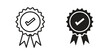 © JacobJ - Warranty icon linear vector outline, symbol logo design style