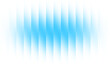 © fatima - Abstract fractal glass gradient isolated on transparent background, Cool blue glass effect, futuristic geometric ribbed glass. Glass gradient texture for overlay, covering and creative design, PNG