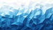 © Margarita - blue low poly geometric background with triangular facets and gradient evoking cool calm crystalline abstract landscape
