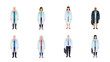 © delik - Diverse Healthcare Professionals Collection: Doctors & Nurses in Lab Coats