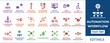 © Muhammad Waqas Tahir - automation workflow process with editable icons flat design vector illustration