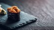 © vlntn - Close-up of Delicious Sushi on Slate Plate