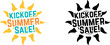© Cik - Kickoff Summer Sale Sunburst Promotion Design