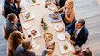 © Rawpixel.com - Elegant dining gathering with conversation