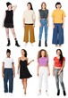 © Rawpixel.com - Diverse casual fashion styles displayed element set isolated on white