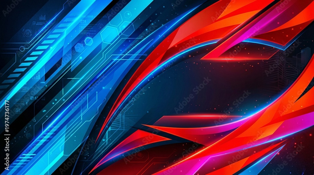 Dynamic YouTube Thumbnail Background for Tech and Business Video ...