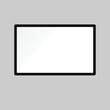 © Crafter Hub - A sleek and modern tablet with a blank white screen on a gray background