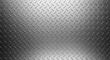 © Kathy - Detailed closeup of gray industrial checkered steel diamond plate flooring texture, useful as a heavy duty backdrop, shine, industrial background, surface