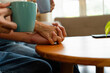 © MIND AND I - Couple enjoys Coffee Conversation at Home