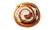 © Sorin - Isolated warm and sweet cinnamon roll pastry with frosting for breakfast or snack