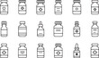© MdShamimAhmed - A collection of various medicine bottles and vials