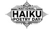 © Aklima - National haiku poetry day logo design