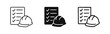 © ICONS FOR YOU - Safety Compliance Checklist and Hard Hat Icon for Industrial Inspection