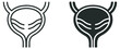 © Ярослав Дацко - human urinary bladder anatomy icon, organ vector illustration, medical healthcare and urology system symbol isolated on transparent background