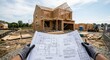 © Creative Concepts  - Property insurance risk assessment house construction blueprint layout
