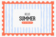 © Md - Vibrant Summer Greeting Postcard Design