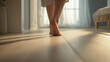 © Rodrigoberd - woman walking on the room