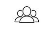 © Iyasi - Simple illustration of three people or users in a group.