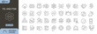© IconForge Studio - ITIL and ITSM icons set representing IT service management, processes, support, service delivery, system operations and workflow. Editable Stroke.