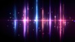© Minang Art_Studio - Vibrant glowing light beams pulse across a dark background creating an abstract visualizer effect