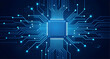 © mrpixel - microchip, processor, chip, circuit, technology, digital, electronic, board, cpu, data, system, hardware, computing, network, design, abstract, background