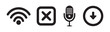 © Graphicdesigner83 - web connectivity and communication icons vector illustration