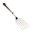 © MDKhokon - Stainless steel spatula with black handle for cooking and serving food isolated on transparent background