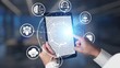 © InfiniteFlow - AI Virtual Assistant Artificial Intelligence Chatbot Controlled by Prompt Engineering for Explainable Generative AI information and LLM Deep Learning Technology for Smart Business Work Support. Spire