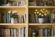 © Сергей Косилко - beautiful shelving. background with zoom close-up
