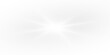 © dedstock - Bright glowing star light effect on transparent background. Shining lens flare with soft rays and sparkles. Isolated graphic element for design use PNG.