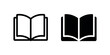 © Sidratul Muntaha 4 - Book icon open reading book vector illustration with visible pages education study literature symbol isolated on white background