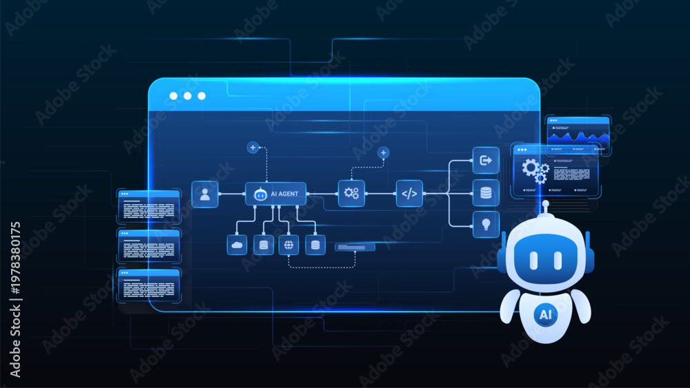 AI workflow automation artificial intelligence. ai agent network ...