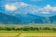 © Natalia Bratslavsky - Farms and ranches against backdrop of mountain ranges in sunny Montana, USA