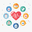 © Silvia Bogdanski - Gesundheits Icons Set