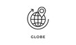 © neysArt - Globe vector icon isolated on white background