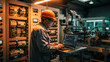 © Rosdiana - Engineer Automation PLC Control Industrial Machine Technology Concept