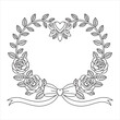 © Saim - vintage frame with floral ornament