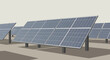 © Zfeli - Solar Panels Array Generating Clean Renewable Energy.