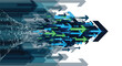 © Moheeb - Arrows move forward together to symbolize rapid progress and strategic direction.